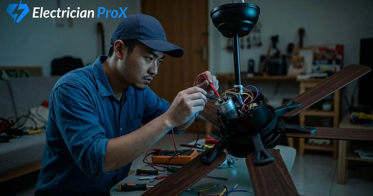 Ceiling Fan Not Working in Puchong? 6 Common Causes and How to Fix Them