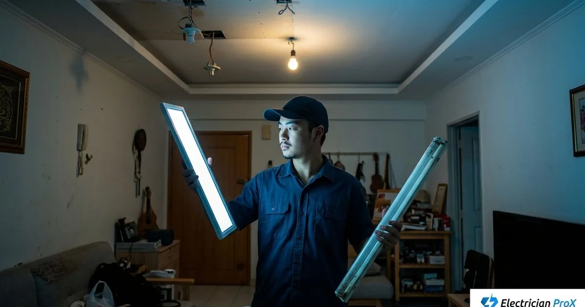 LED vs Fluorescent Lighting: Why Puchong Homes Are Switching