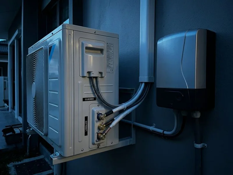 Aircon & Auto Gate Wiring Puchong project 2