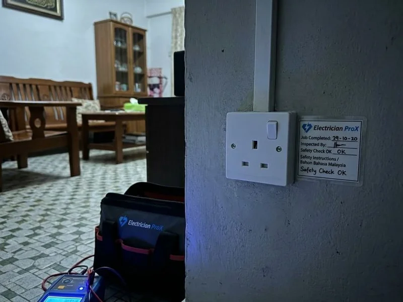Dead Outlet Repair Puchong project 2