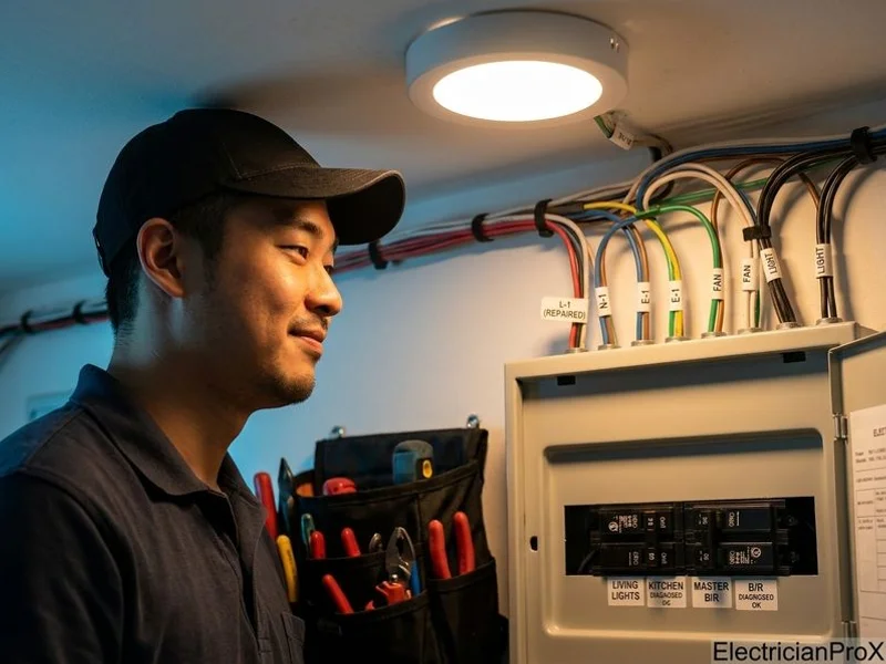 Flickering Lights Fix Puchong project 2