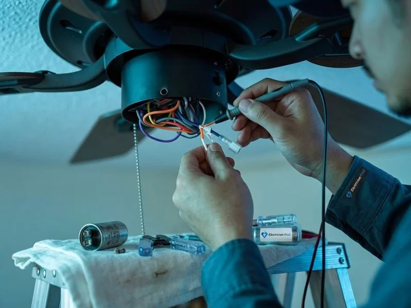 Ceiling Fan Not Spinning Puchong project 1