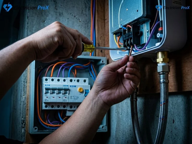 Water Heater Installation Puchong project 1